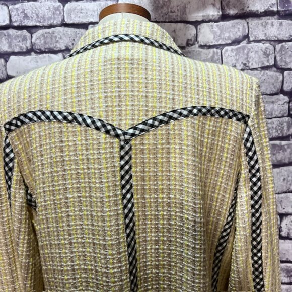 Koos Of Course Multicolored Light Weight Long Sleeve Coat Size L - Picture 8 of 10